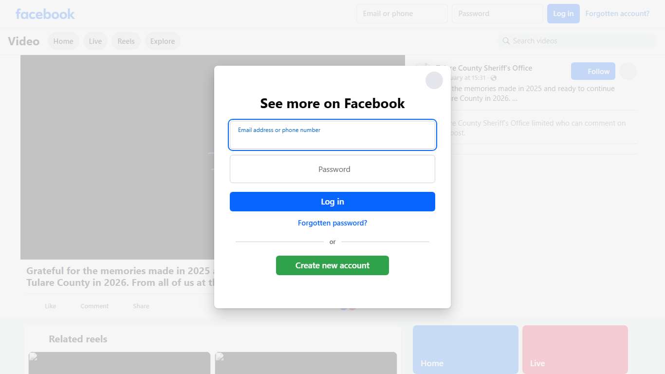 Grateful for the memories made in 2025 and ready to continue serving Tulare County in 2026. From all of us at the Tulare County Sheriff’s Office — Happy New Year! 🎆 #TulareCounty #TulareCountySheriff #2026 #goodbye2025 #HappyNewYears | Tulare County Sheriff's Office | Facebook