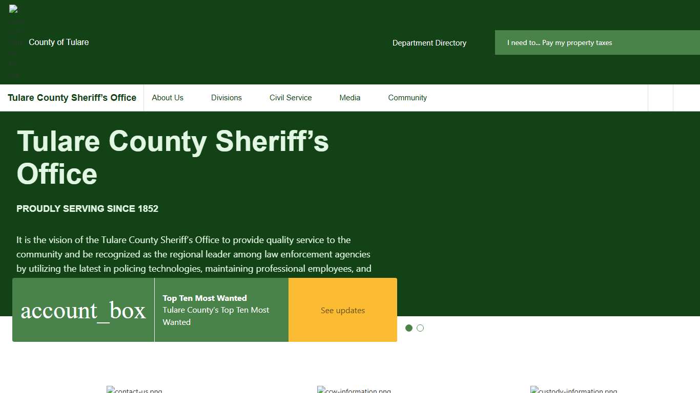 Sheriff | Tulare